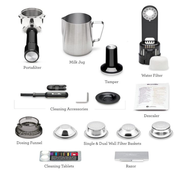 Breville Barista Express Espresso Machine BES870XL Brushed Stainless Steel (NEW)