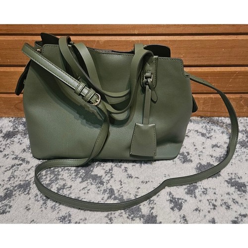 Olive Green A New Day Triple Compartment Satchel Shoulder Bag