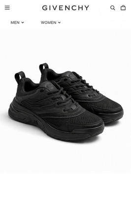 Givenchy Black Urban Street Sneakers Women Size EU 36 / 36.5 Chunky Trainer New