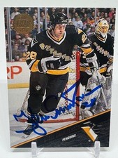 1993-94 Leaf - Kjell Samuelsson #274 SIGNED NHL Hockey Card