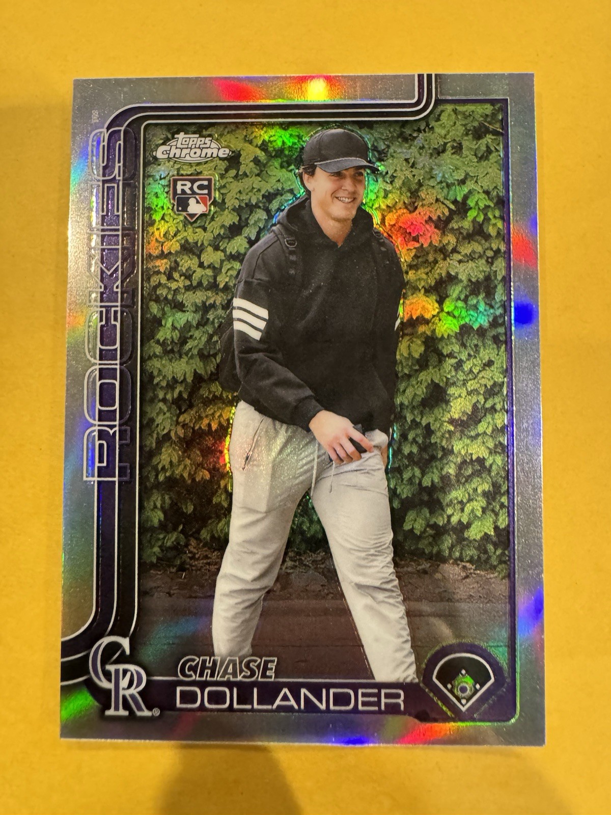 2025 Topps Chrome Update Chase Dollander Image Variation RC #USC18 / SP