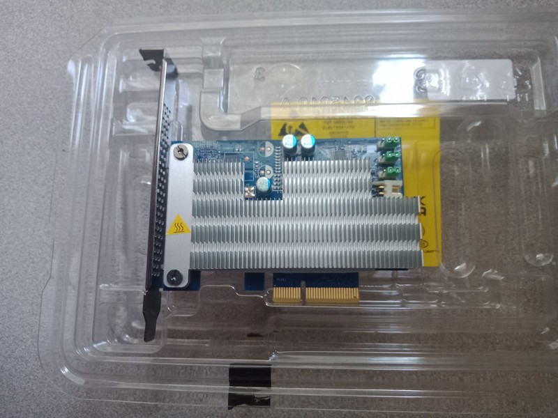 * FAST BOOT*  HP Z Turbo G2 M.2 PCIe Adapter Card 742006-003 - NO SSD - OPEN BOX