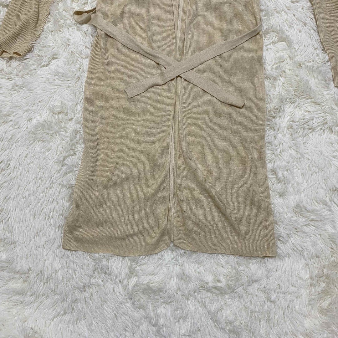 Rare Ralph Lauren Long Cardigan Belt Used Japan image 5