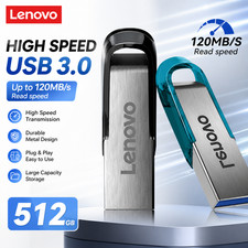 Lenovo 2TB USB 3.0 Flash Drive Metal Pendrive High Speed Data Storage