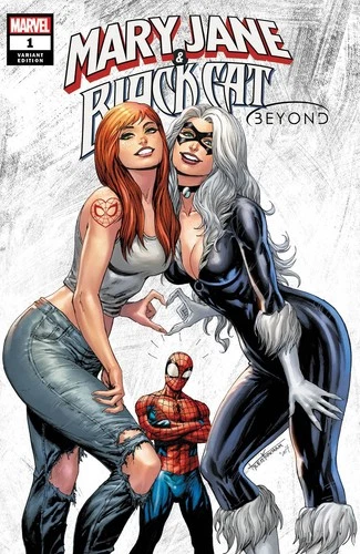 MARY JANE BLACK CAT BEYOND #1 TYLER KIRKHAM EXCLUSIVE SPIDER-MAN