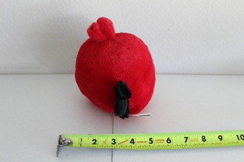 Angry Birds Red Bird Plush Stuffed Animal Commonwealth 5 Inch 2010 With tag - Picture 4 of 5