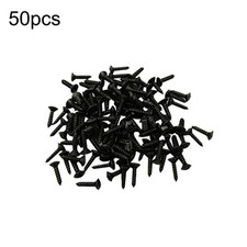 50Pcs Black Electric Guitar Bass Pickguard Screws For Fender Strat/Tele G