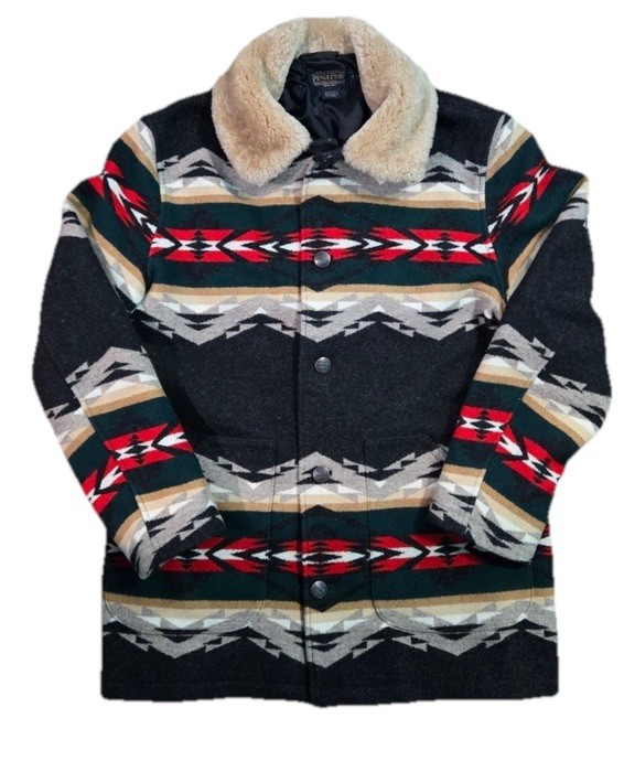 PENDLETON Authentic Brownsville Shearling Collar … - image 1