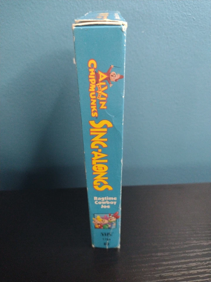 Alvin and the Chipmunks Sing-Alongs Ragtime Cowboy Joe VHS 1993 - Image 2 of 4