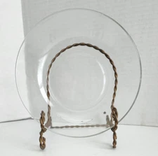 Lot Of 2 Vintage Made in France Duralex? Clear Glass 8" Salad Bowl