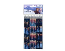 Disney Frozen Pack of 2 - 12-pc Wood Pencils for Kids School Supplies Stationery