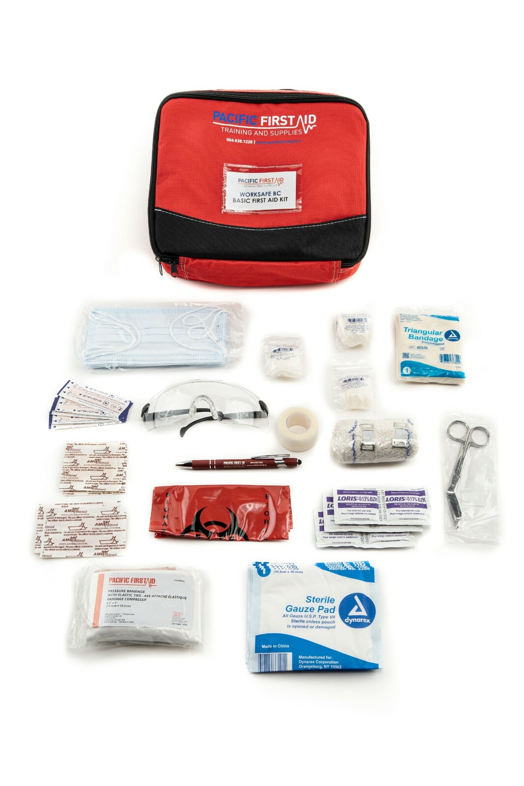 WorkSafe BC Emergency Basic First Aid Kit eBay