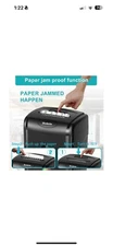 Woolsche 10 Sheets Micro Cut Office Home Paper shredder Machine With 20L Bin NEW