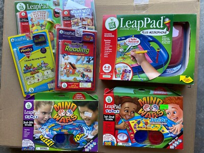 Leap Pad Read Aloud Plus Microphone Leap Frog Learning System, Brand New Sealed 