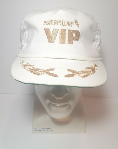 Vintage Caterpillar VIP Strapback Hat 