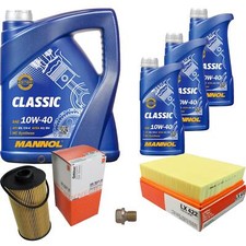 MAHLE Inspektionspaket 8 L MANNOL Classic 10W-40 f�r BMW 8er 840 Ci