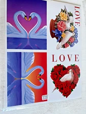 USPS LOVE 1990s 20¢ stamped Post Cards Scott UX 279 a-h in sleeves 12 Cards