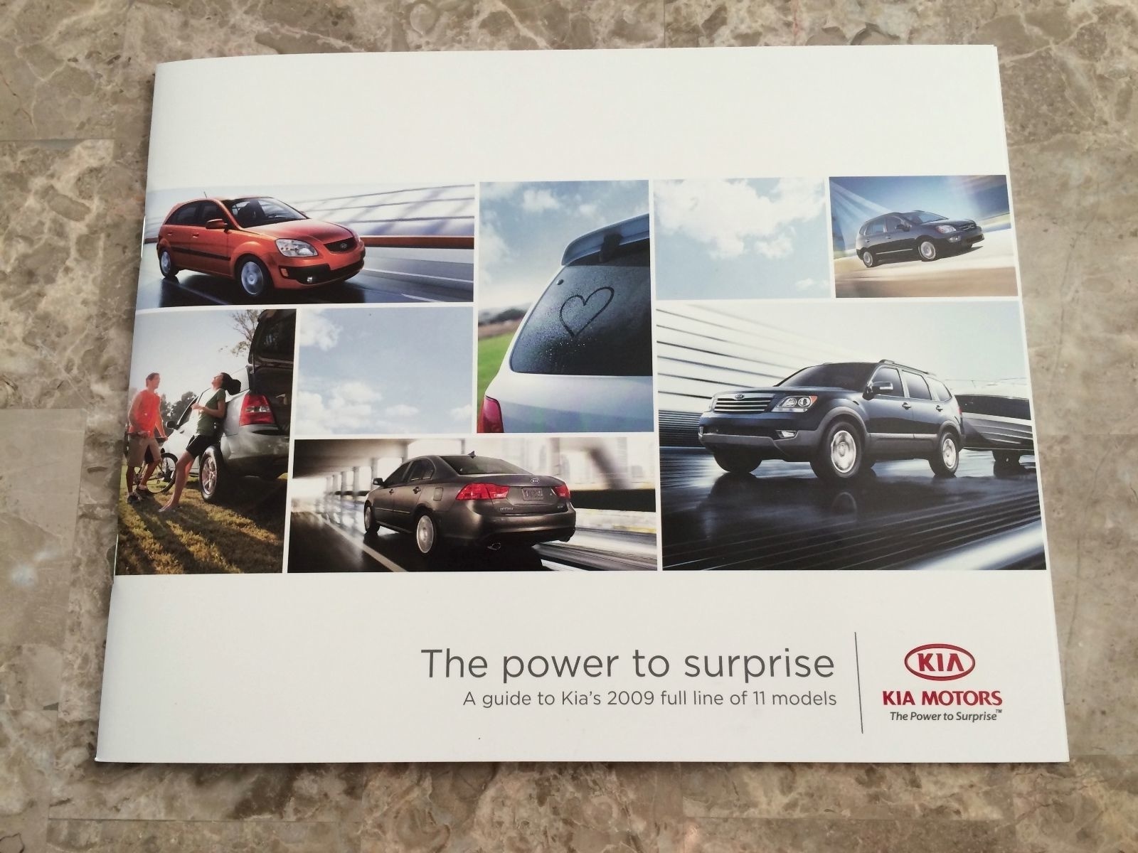 2009 KIA "Full Line" 30page Original Sales Brochure eBay