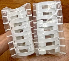 ✅ LOT OF 28 SEIKO WATCH WHITE PLASTIC DISPLAY STAND HOLDERS