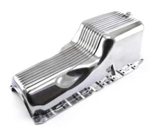 1965-90 Big Block Chevy 396 454 Alum. Finned Oil Pan Polished E44004P