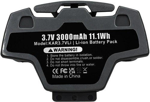 Vakuumbatterie für KARCHER WV5 3.7V 3000mAh Li-ION - Picture 5 of 7