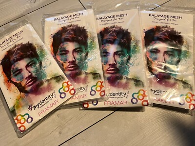 (4 PACK) GUY TANG MYDENTITY FRAMAR MANIAC MESH, 10 Sheets X 4 = 40 Sheets New