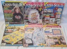 Huge 15 VTG Pattern Lot Cross Stitch Books Cross Stitcher Plus Embroidery Lot