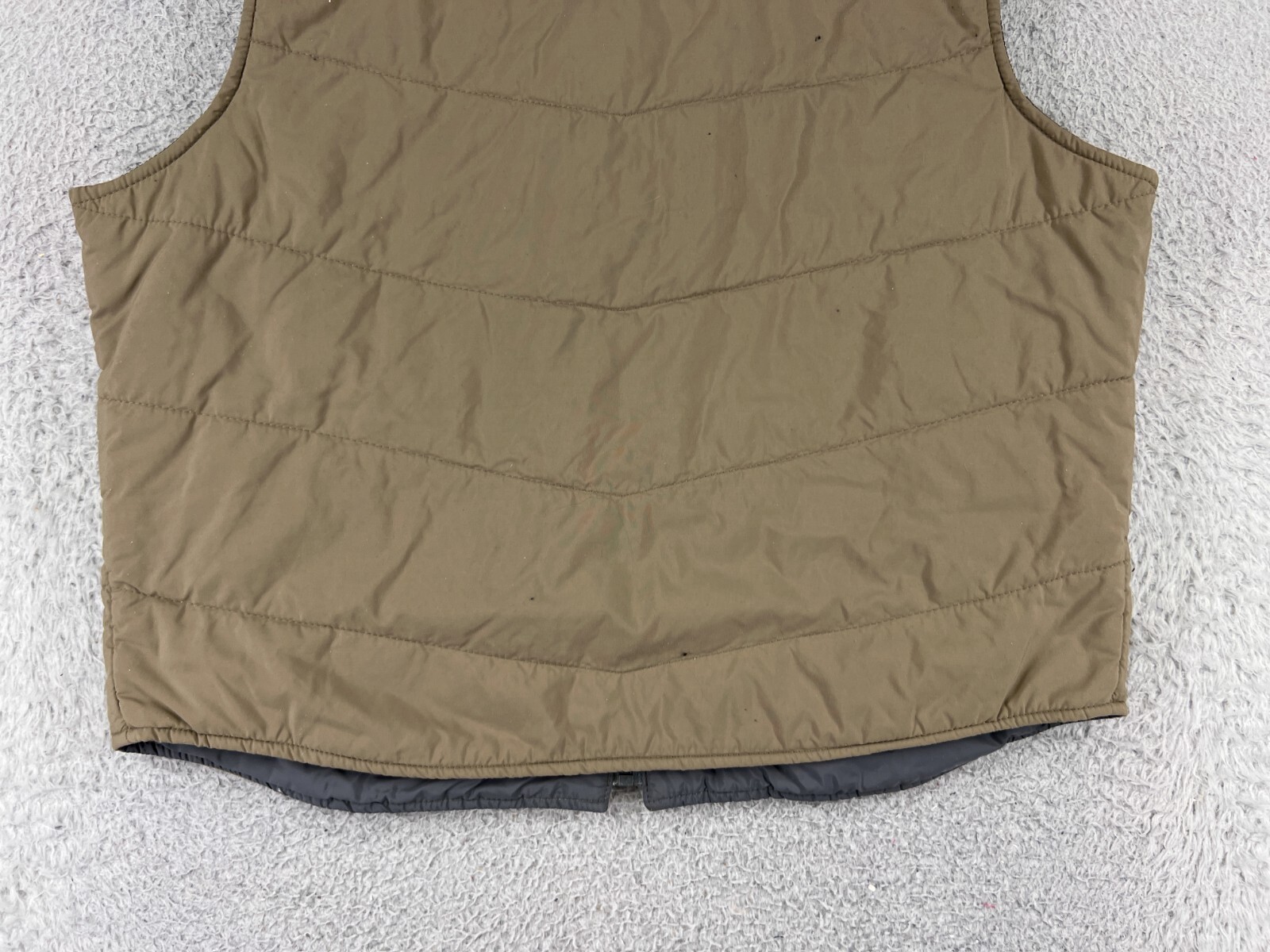 VINTAGE The North Face Vest Mens Extra Large Beige BLM Uniform Made USA