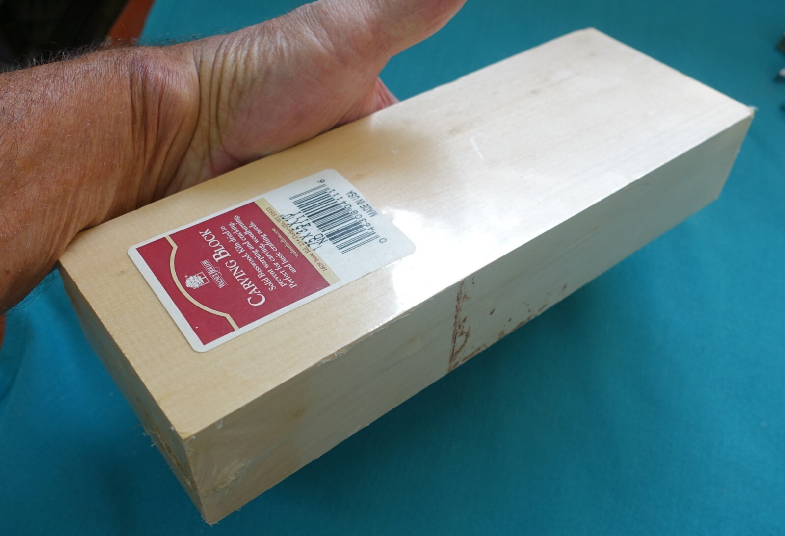 Walnut Hollow No. 4111 Basswood Carving Block-1.75"x 3.5"x 10"