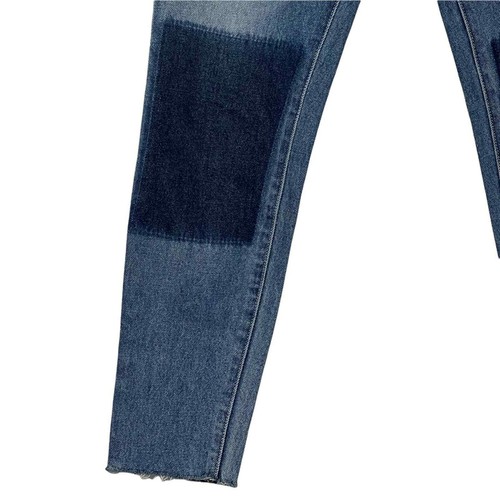 Lovers + Friends Slim Boyfriend Patch Jeans Size 23 - Picture 4 of 9