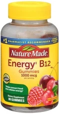 SM Nature Made B12 Energy Gummies 80 Count