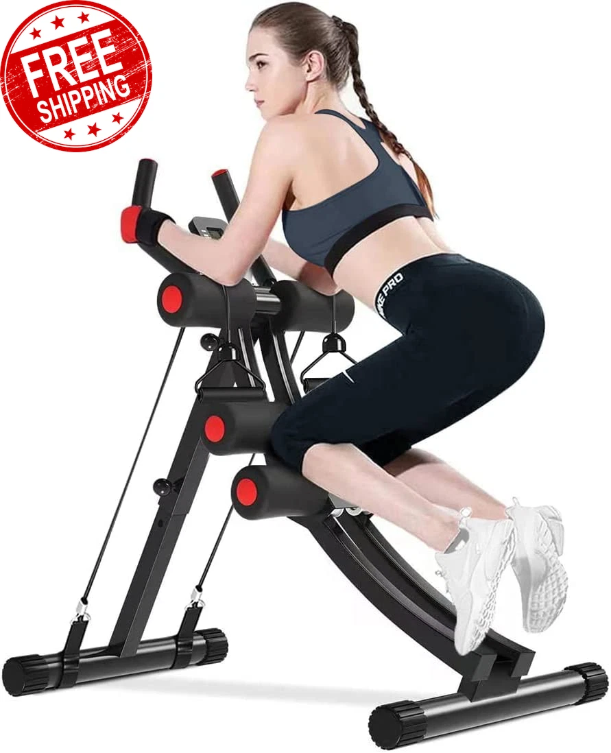 AB Workout Equipment Home Gym Ab Machine for Abdominal Exercise