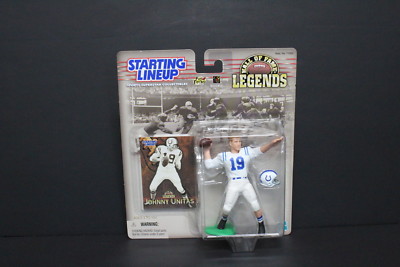JOHNNY UNITAS 1999 STARTING LINEUP HALL OF FAME LEGENDS