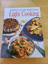 America's Favorite Brand Name LIGHT COOKING Hardcover Cook Book 384 pages 1998