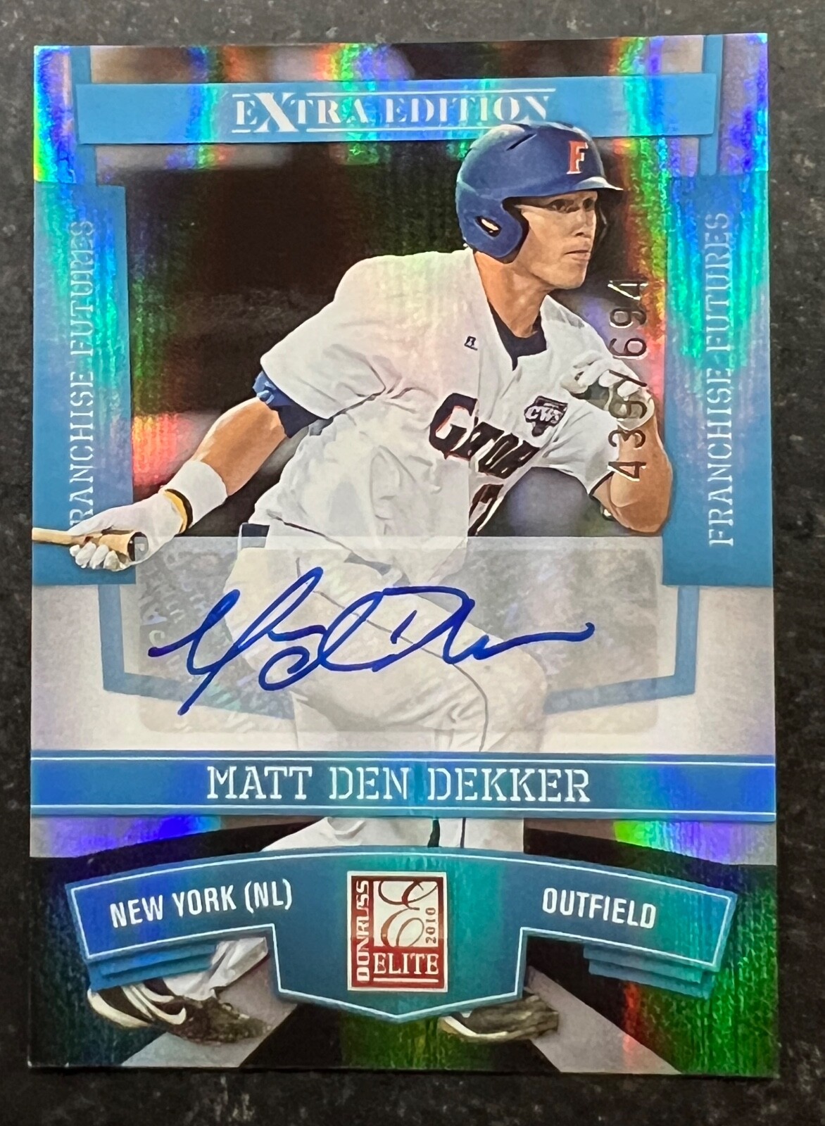 Mat Den 2010 Donruss Elite Extra Edition - Matt den Dekker #20 Franchise ...