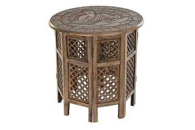 TAVOLINO BASSO TAVOLO DA SALOTTO ETNICO TAVOLINO IN LEGNO tavolo