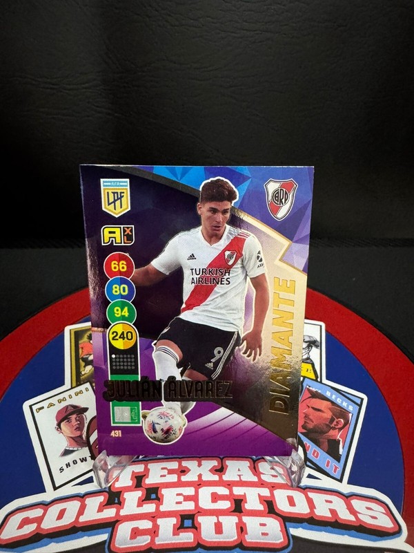 2020-21 Panini Adrenalyn XL Julian Alvarez Diamante RC