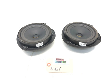 2020-2024 FORD EXPLORER LEFT RIGHT REAR DOOR AUDIO SOUND SPEAKER SET OEM