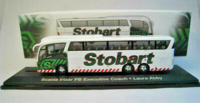 Scania Irizar PB Executive Coach Omnibus * Laura Abby Eddie Stobart 1:76 NEU
