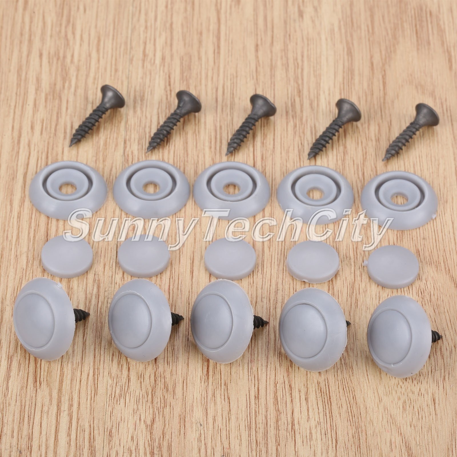 50 Universal Car Auto Roof Buttons Rivets Snap Retainers Screw Fastener Clips  