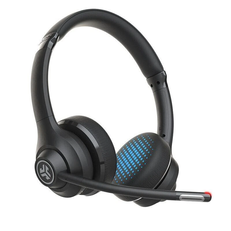 JLab Go Work On Ear Bluetooth Headphones - Black (IEUHBGOWORKRBLK4)