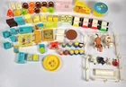 Little People 65+ Pc Lot Dog Animals Farm Furniture Cars & More Fisher Price Vtg