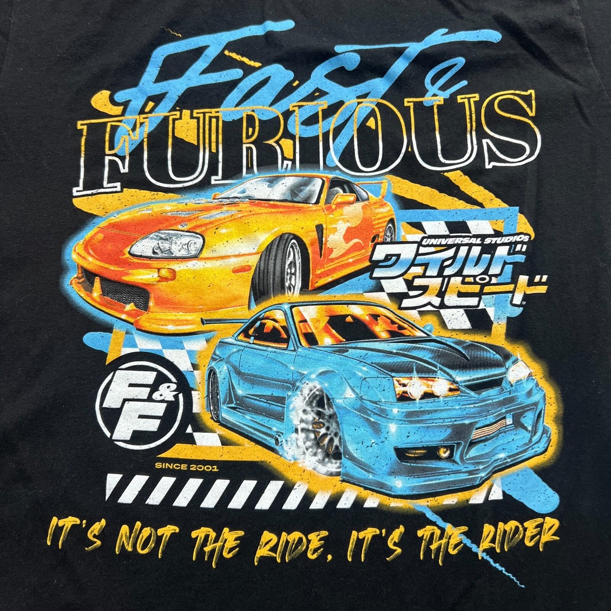 七部袖Tシャツ CONTENDER ☆ SUPRA 七部袖Tシャツ CONTENDER ☆ SUPRA Fast & Furious Shirt Size L