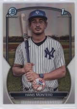 2023 Bowman Chrome Prospects Refractor 122/499 Hans Montero #BCP-173 0q4s