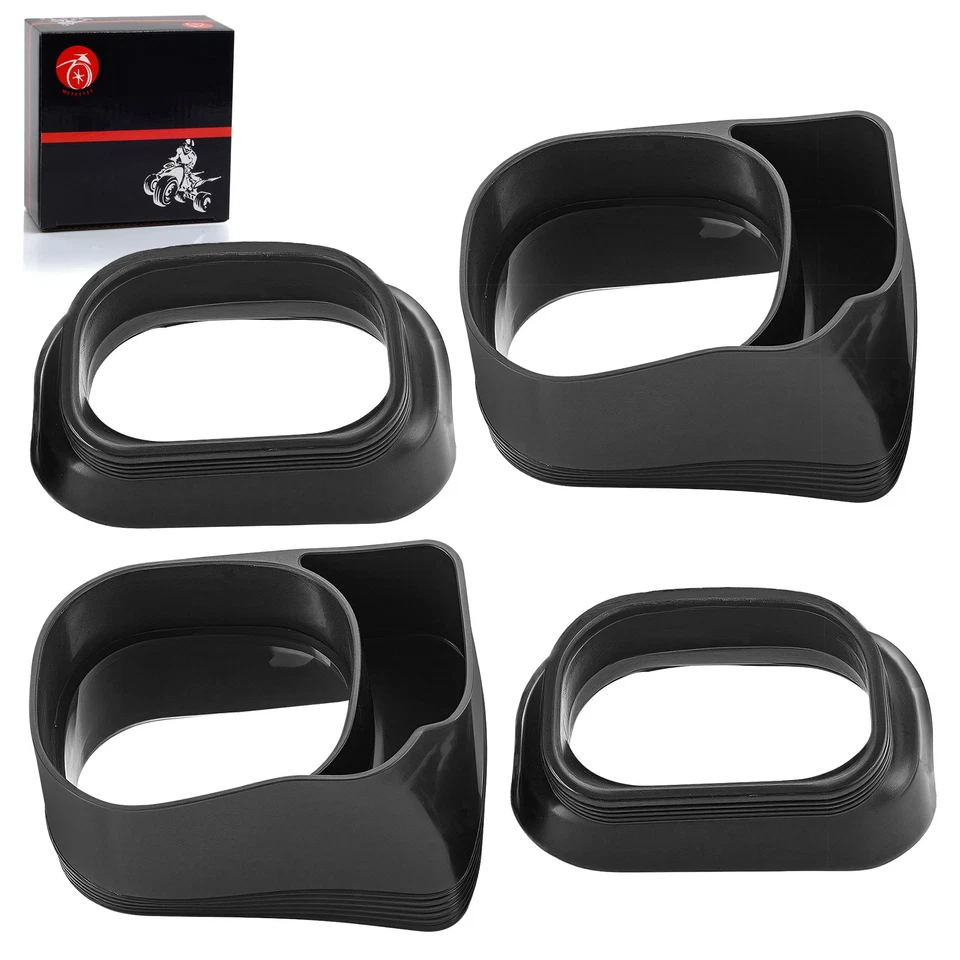 97-00 GSXR 600 y 96-99 GSXR 750X RAM ADMISIÓN DE AIRE CONDUCTO BOTAS DE GOMA PARA SUZUKI SET Foto 2 de 4