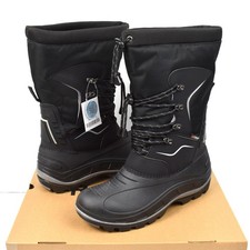 REDCOAT Men's Arctic Patrol Waterproof Tall Winter Snow Boots/Shoes - Black