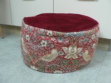 Morris John Lewis Pouffe Velvet Botanical