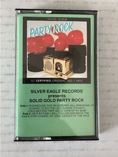 Various Artists Solid Gold Party Rock Cassette Tape 1 1982 Silver Eagle Records