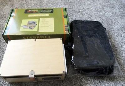Guerrilla Painter 5x7 Pocket V 4.0 Pochade Box, Beige With Carrying Case - New