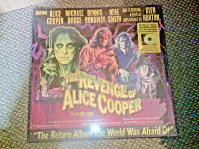 Alice Cooper - The Revenge Of Alice Cooper LIM. NEON YELLOW VINYL 2LPs NEU 2025